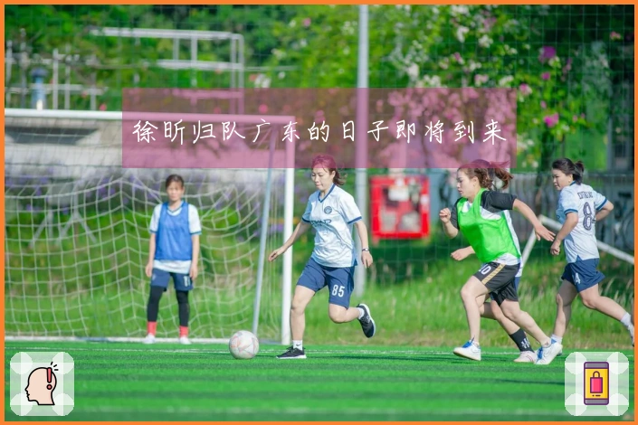 徐昕归队广东的日子即将到来